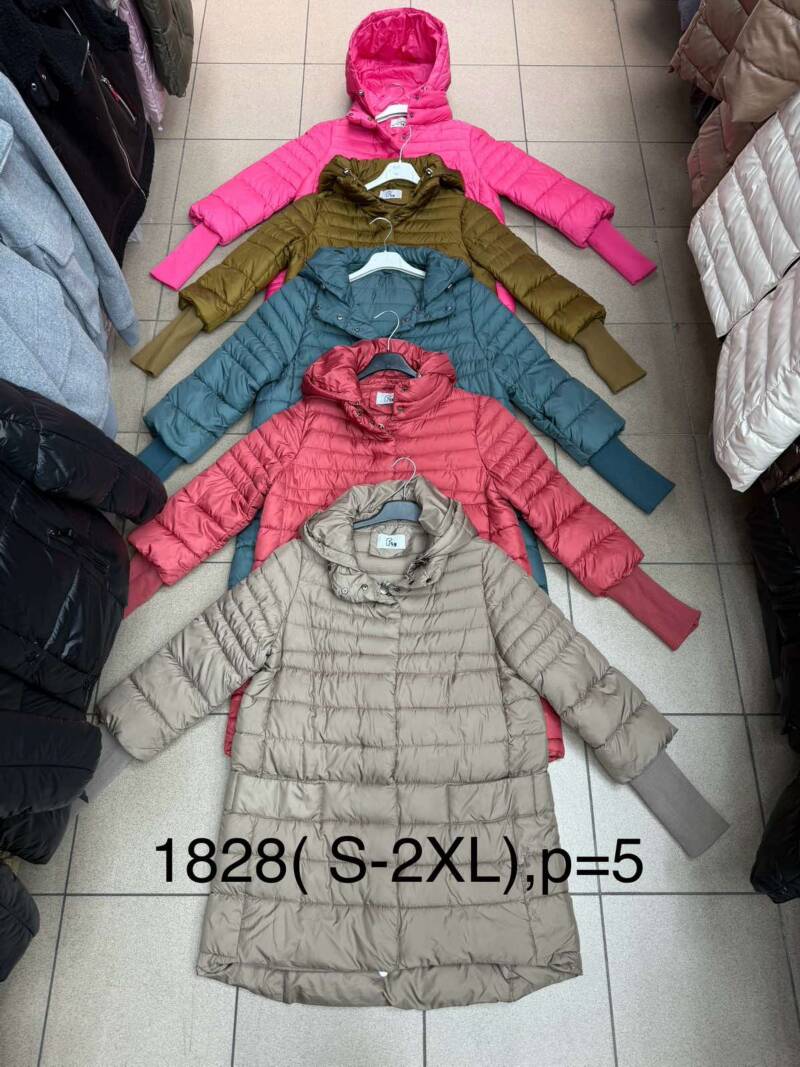 Kurtki damskie cienki Roz S-2XL, 1 Kolor Paczka 5 szt